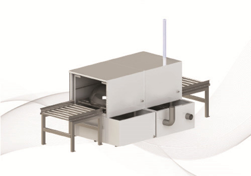 Tank Heads Cleaning Machine