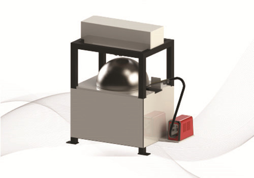 Trimming machine for tank heads