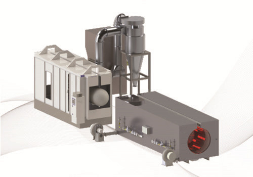 Powder Painting And Curing Oven System